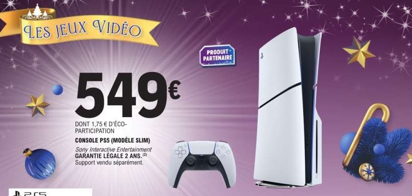 CONSOLE PS5 (modèle slim)