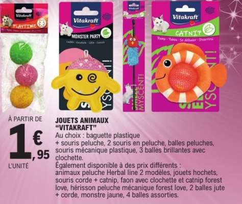 JOUETS ANIMAUX 'VITAKRAFT'