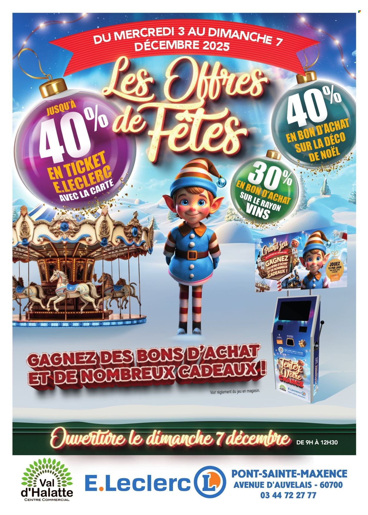 Catalogue E.Leclerc - 03/12/2025 - 07/12/2025. Page 1