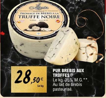 PUR BREBIS AUX TRUFFES