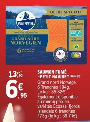 Saumon Fumé Petit Navire