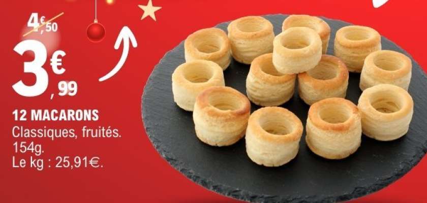12 macarons