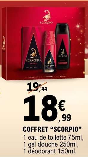 COFFRET “SCORPIO”