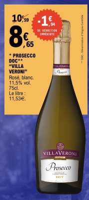 PROSECCO DOC** "VILLA VERONI"