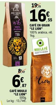 Café en grain "Le Lion"