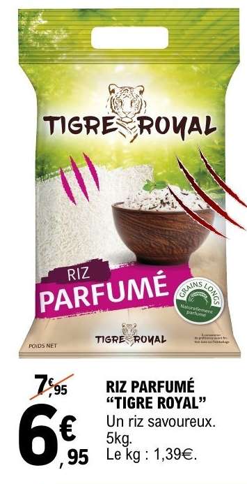 Riz Parfumé 'Tigre Royal'