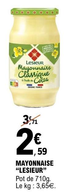 MAYONNAISE LESIEUR