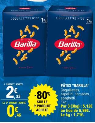 PÂTES "BARILLA"