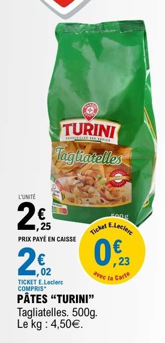PÂTES “TURINI”