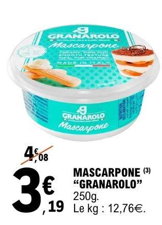 Mascarpone "Granarolo"