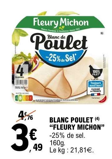 BLANC POULET “FLEURY MICHON”