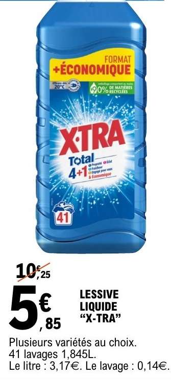 LESSIVE LIQUIDE X-TRA