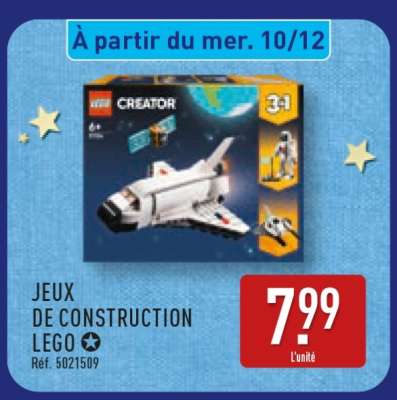 JEUX DE CONSTRUCTION LEGO