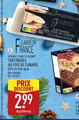 Tartinable au foie de canard