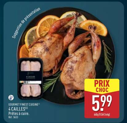 GOURMET FINEST CUISINE 4 CAILLES
