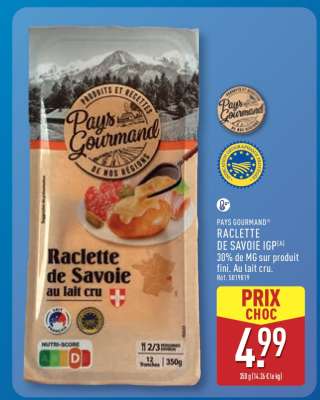 Raclette de Savoie IGP