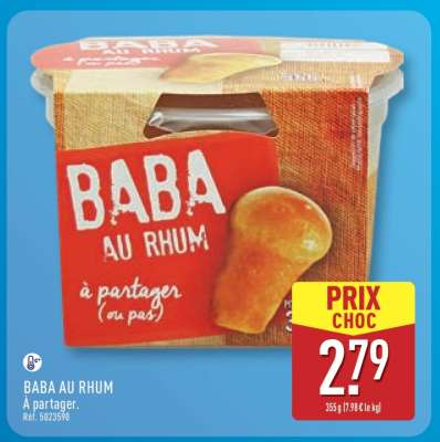 Baba au rhum