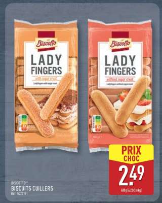 Biscotto Biscuits Cuillers