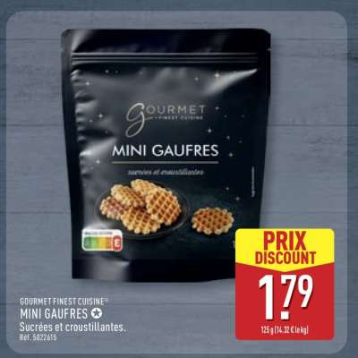 GOURMET FINEST CUISINE® MINI GAUFRES