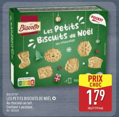 BISCOTTO® LES PETITS BISCUITS DE NOËL