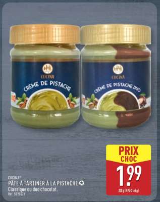 PÂTÉ À TARTINER À LA PISTACHE