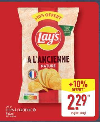 LAY'S CHIPS À L'ANCIENNE