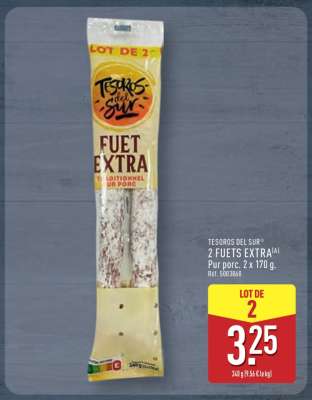 TESOROS DEL SUR 2 FUETS EXTRA