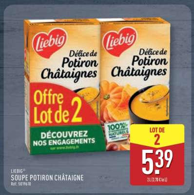 Liebig Soupe Potiron Châtaigne
