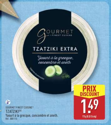 GOURMET FINEST CUISINE® TZATZIKI