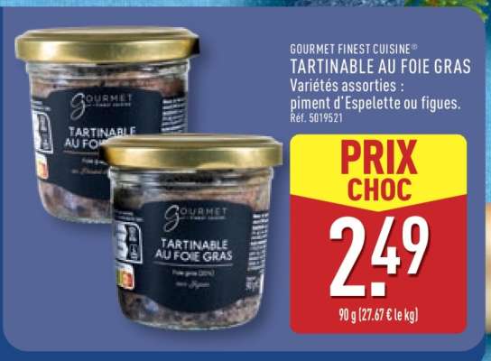 Tartinable au Foie Gras