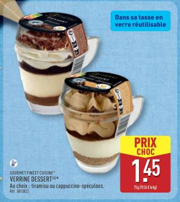 GOURMET FINEST CUISINE® VERRINE DESSERT