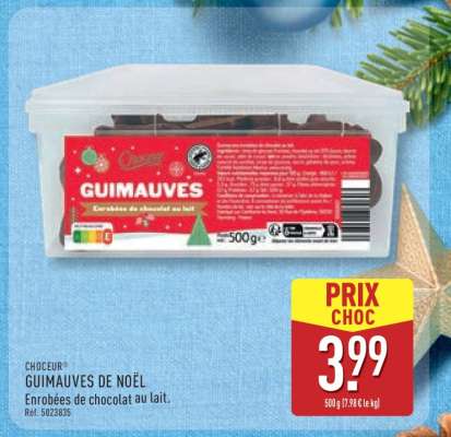 CHOCEUR® GUIMAUVES DE NOËL