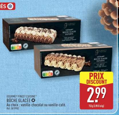 GOURMET FINEST CUISINE® BÛCHE GLACÉE