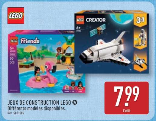 JEUX DE CONSTRUCTION LEGO