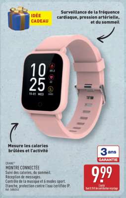 CRANE Montre Connectée