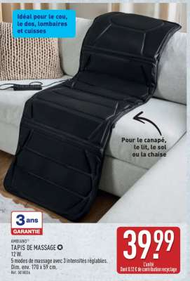 TAPIS DE MASSAGE