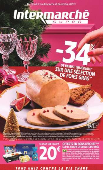 Catalogue Intermarché Super - 09/12/2025 - 21/12/2025.