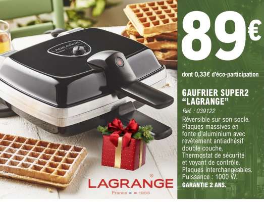 GAUFRIER SUPER2 “LAGRANGE”