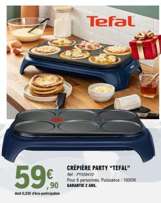 CRÊPIÈRE PARTY “TEFAL”