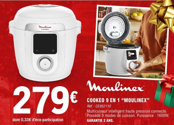 COOKEO 9 EN 1 “MOULINEX”