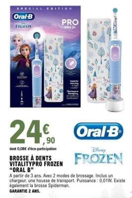 Brosse à dents VitalityPro Frozen “Oral B”