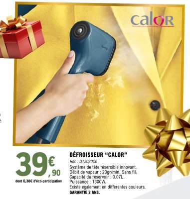 DÉFROISSEUR “CALOR”