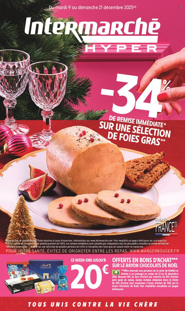 Catalogue Intermarché Hyper - 09/12/2025 - 21/12/2025. Page 1