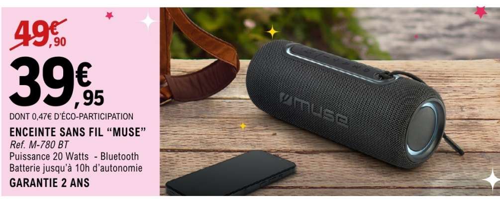 ENCEINTE SANS FIL “MUSE”