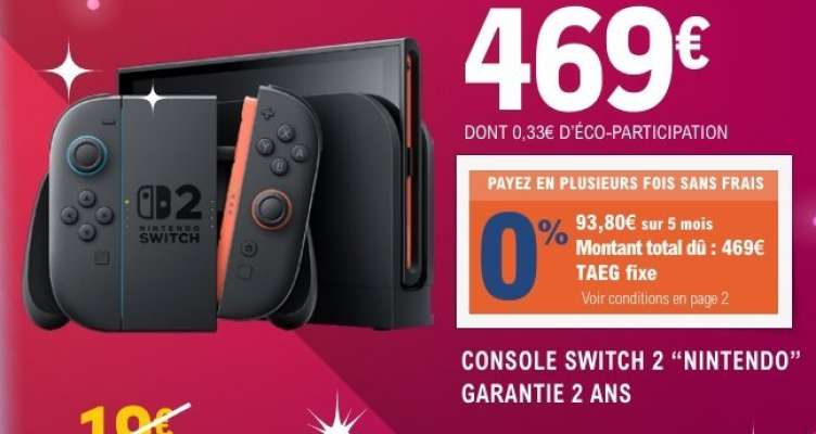 Console Switch 2 "Nintendo"