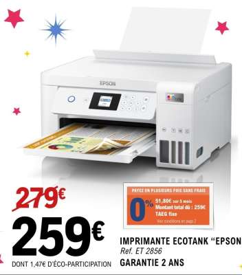 IMPRIMANTE ECOTANK “EPSON”