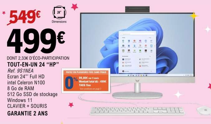 TOUT-EN-UN 24 “HP”