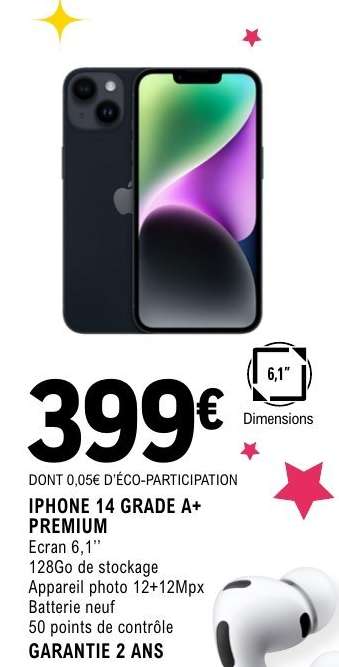 IPHONE 14 GRADE A+ PREMIUM