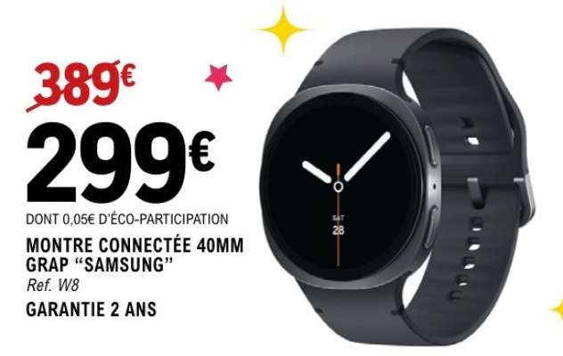 Montre Connectée 40mm Grap "Samsung"