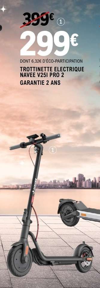 TROTTINETTE ELECTRIQUE NAVEE V25I PRO 2